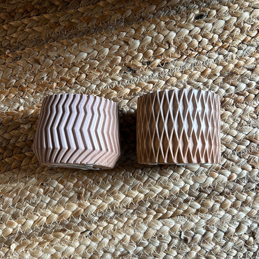 Mini Ceramic Planter Set